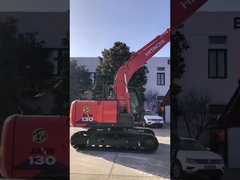 HITACHI ZX130 Mini Excavatrice utilisée 0.52m3 Capacité 13100Kg Pour le transport