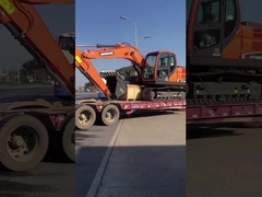 Doosan DX130 Excavateur à rouleaux d'occasion 0,53m3 13010kg Avec système hydraulique