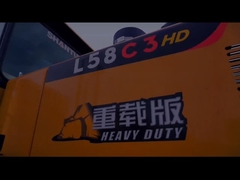 Type de pneu Chargeur à roues usagé SHANTUI L58C3 fiable et bien entretenu