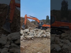 Excavateur à longue portée Doosan DX360LC Capacité 1.71m3 36 Tons